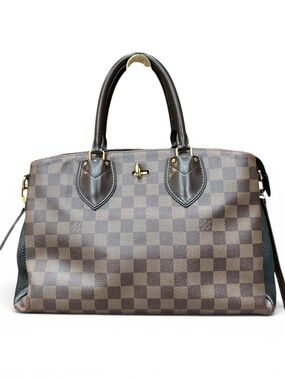 Louis Vuitton Normandy Damier Ebene Structured Satchel Crossbody